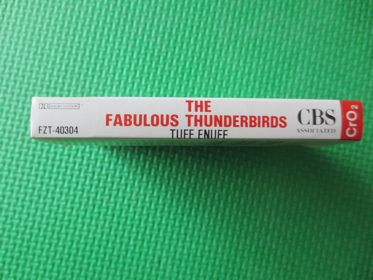 The FABULOUS THUNDERBIRDS, Tape, Classic Rock Tapes, Rock Cassettes, Rock Music Tapes, Vintage Cassette, 1986 Cassette