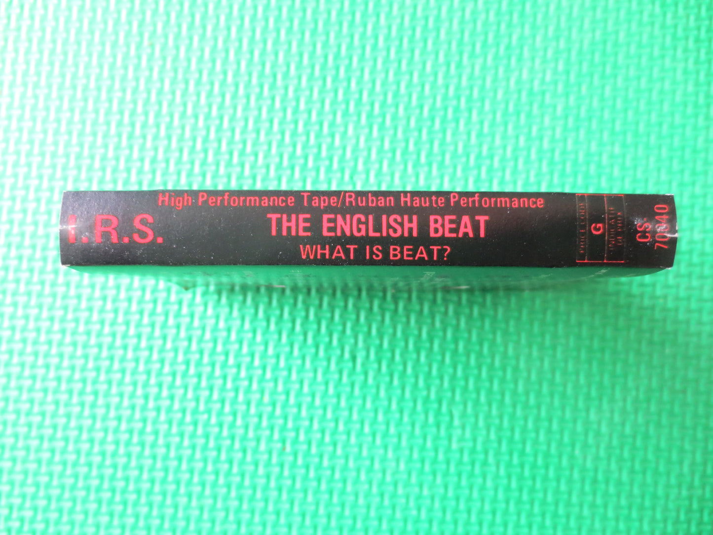 The ENGLISH BEAT, What is BEAT?,  The English Beat lp, English Beat Tapes, Reggae Tapes, Reggae Cassettes, 1983 Cassette