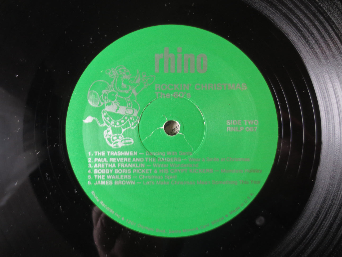 ROCKIN' CHRISTMAS, The 60's Album, CHRISTMAS Songs, Christmas Record, Christmas Vinyl, Christmas Lp, Christmas, 1984 Record