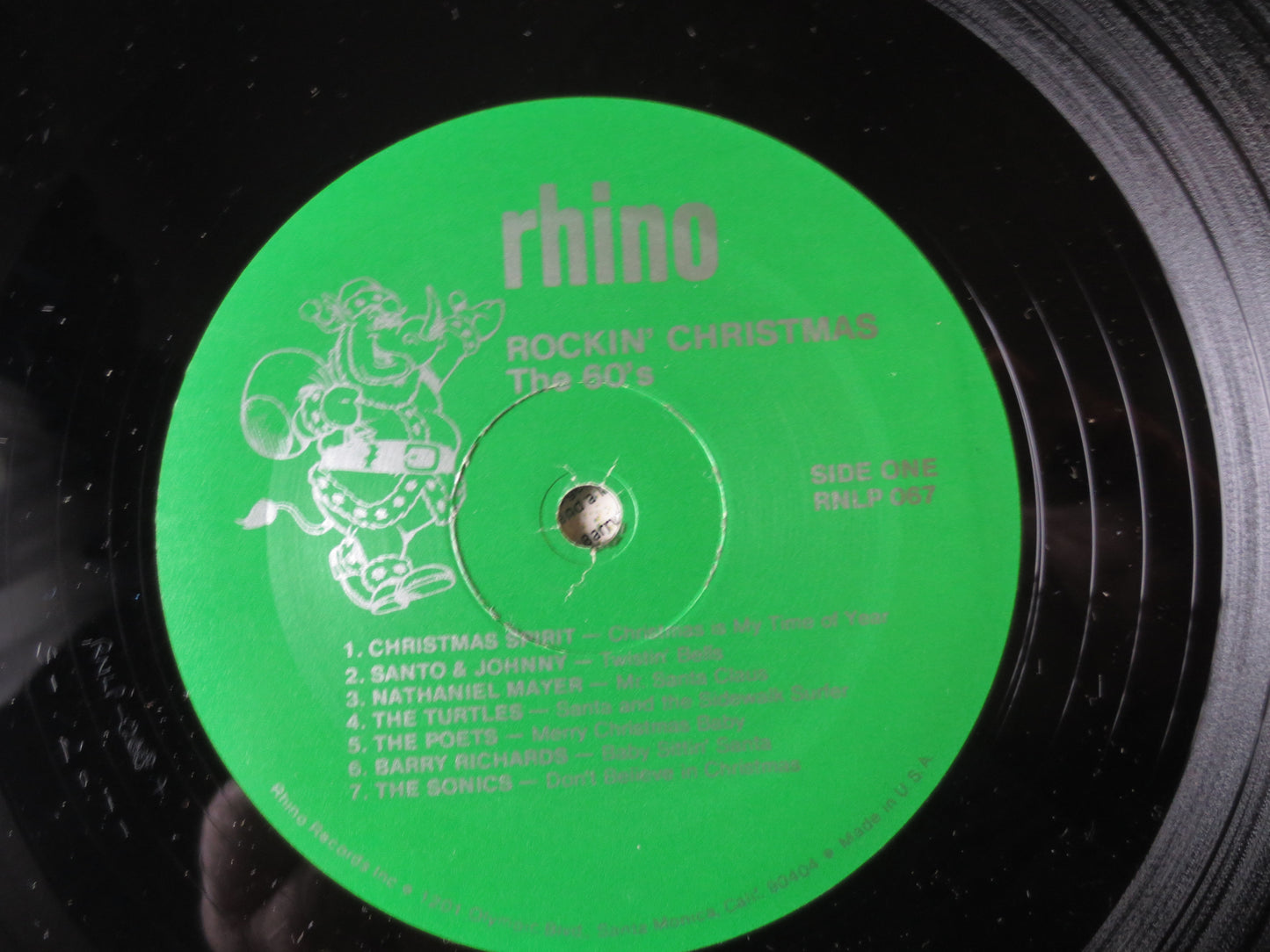 ROCKIN' CHRISTMAS, The 60's Album, CHRISTMAS Songs, Christmas Record, Christmas Vinyl, Christmas Lp, Christmas, 1984 Record