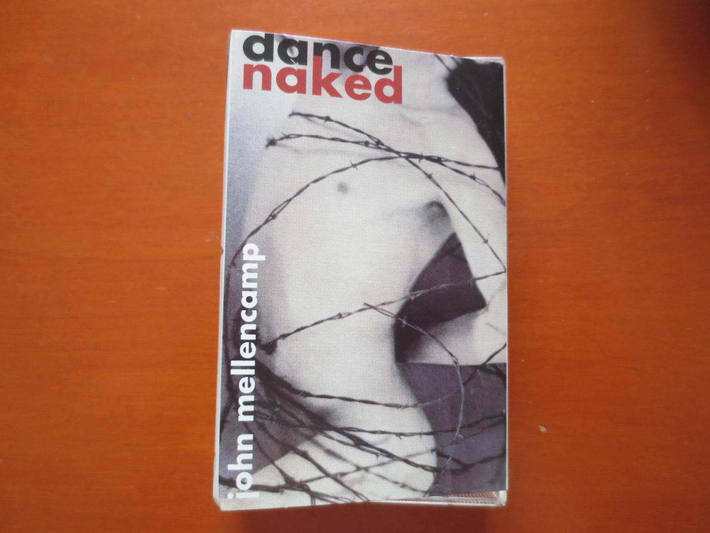 JOHN COUGAR Tape, DANCE Naked Tape, John Cougar Album, John Cougar Music, Tape Cassette, Vintage Cassette, 1994 Cassette