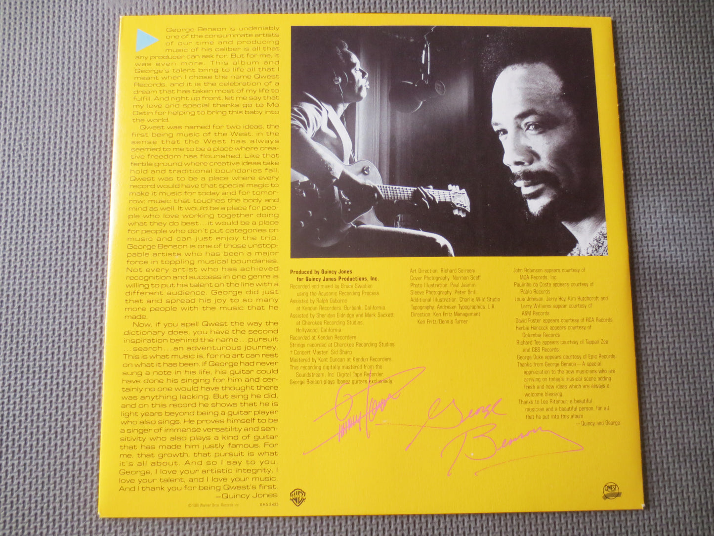 GEORGE BENSON, GIVE Me The Night, Jazz Record, Jazz Vinyl, George Benson Record, George Benson Album, Lps, 1980 Records