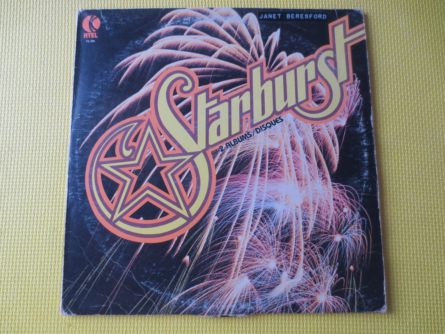 STARBURST, K-Tel RECORDS, Andy Gibb Lp, Prism Lp, JamesTaylor Lp, Records, Vinyl Records, K-Tel Lp, Vinyl Lp, 1978 Records