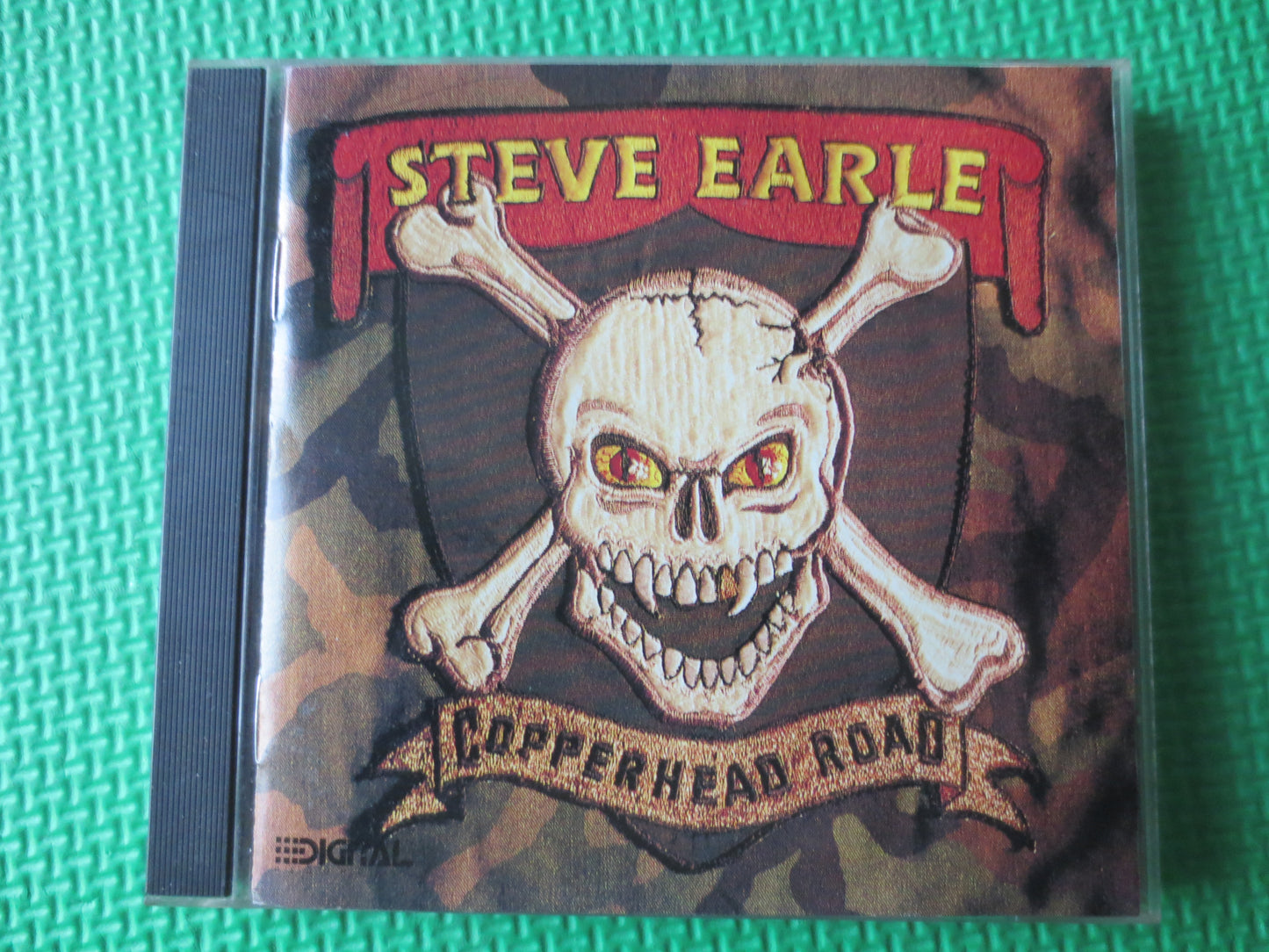 STEVE EARLE, COPPERHEAD Road, Steve Earle Cds, Rock Cds, Music Cds, Rock Music Cd, Classic Rock Cds, Cds, 1988 Compact Discs