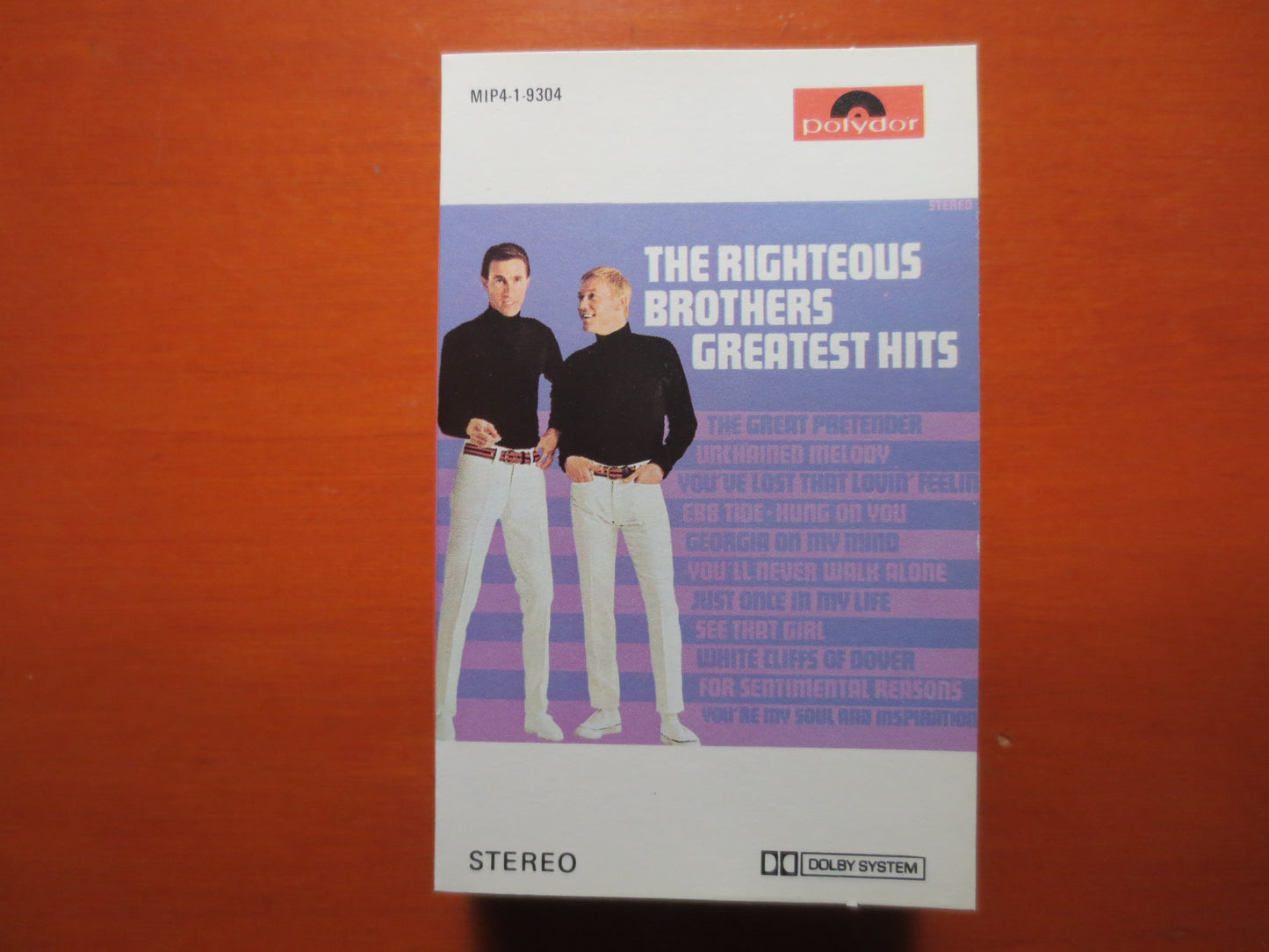 RIGHTEOUS BROTHERS, GREATEST Hits Tape, Pop Album, Pop Music, Pop Song, Pop Lp, Tape Cassette, Cassette, 1988 Cassette