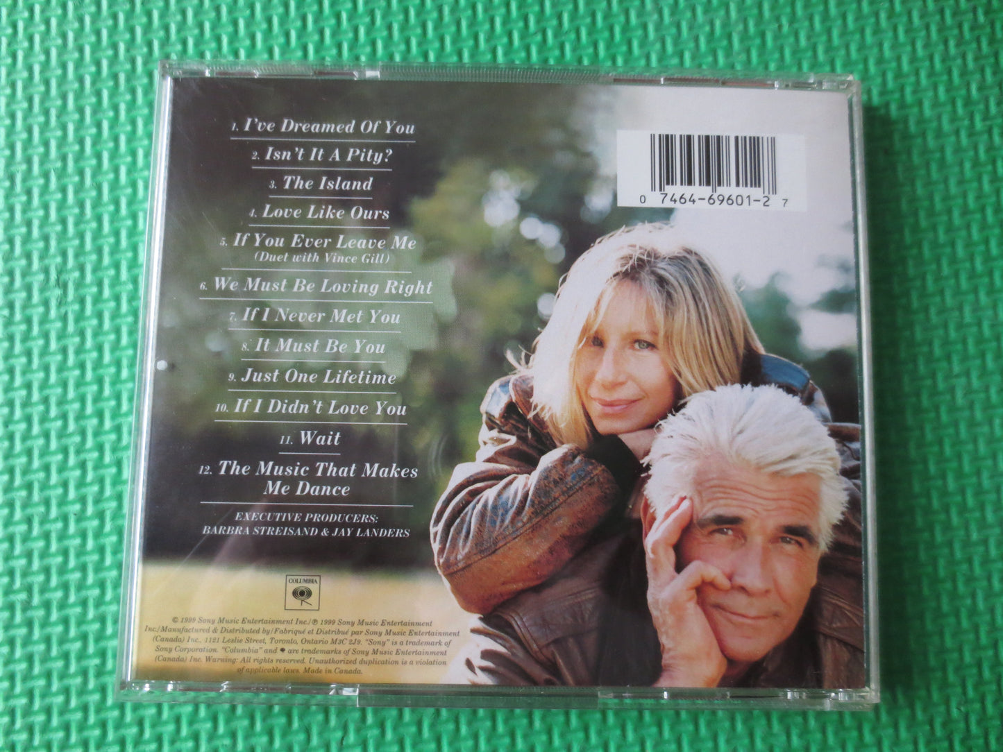 BARBRA STREISAND, A LOVE Like Ours, Cds, Vintage Cd, Barbra Streisand Cd, Compact Disc, Music Cd, Cd Music, 1999 Compact Disc