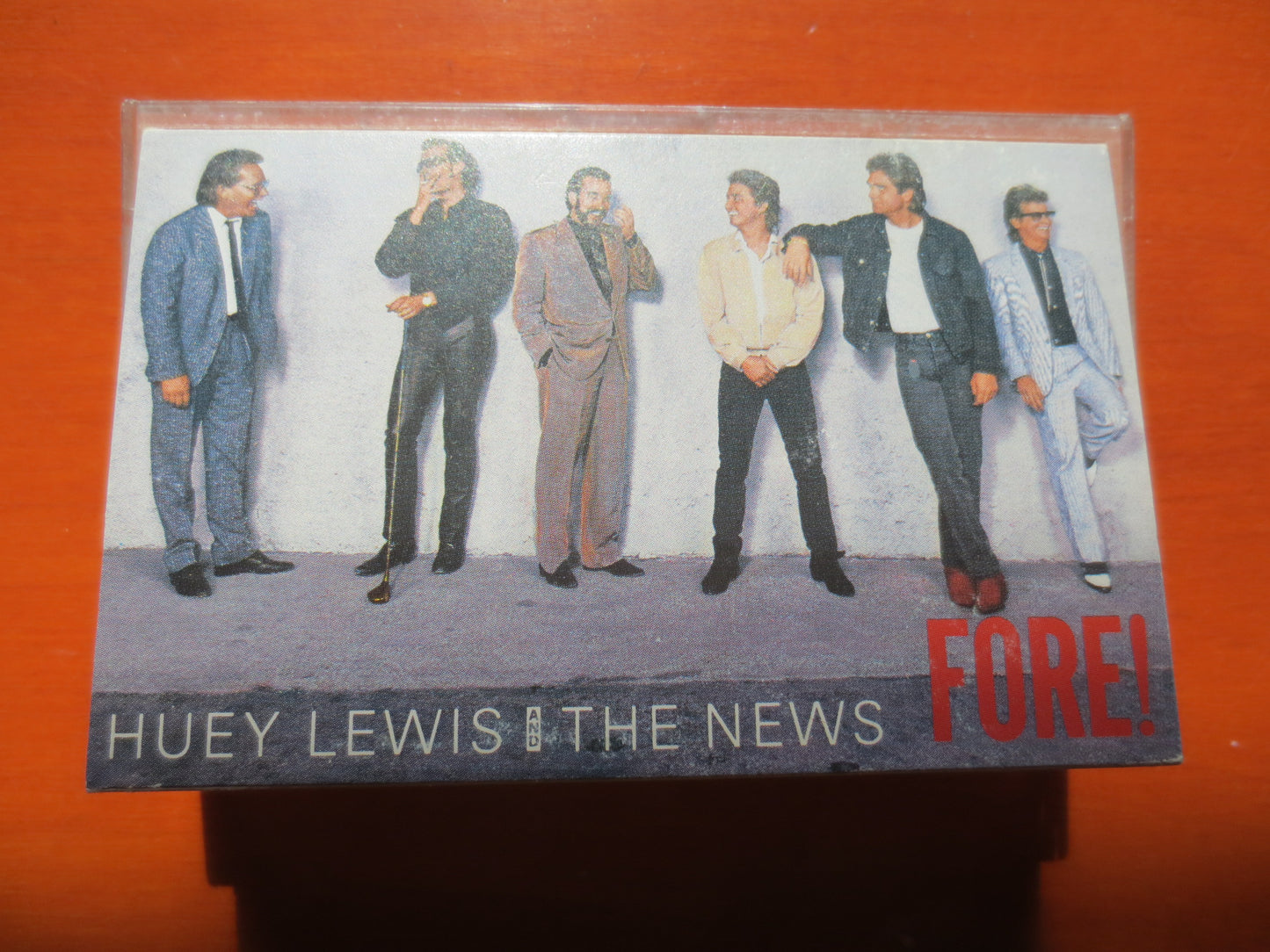 HUEY LEWIS Tape, FORE Tape, Huey Lewis Album, Huey Lewis Music, Tape Cassette, Rock Tape, Vintage Cassette, 1986 Cassette