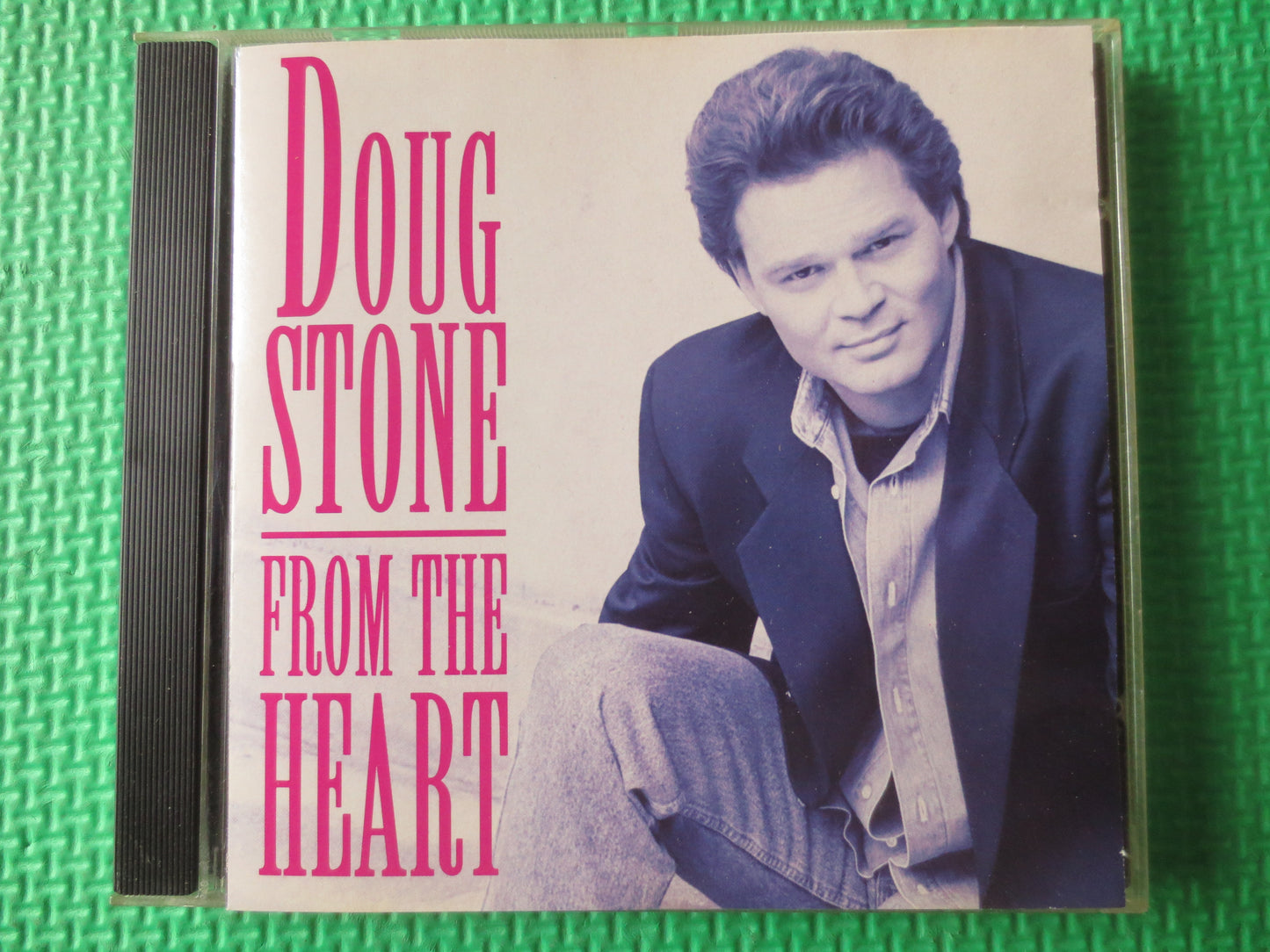 DOUG STONE, From The HEART, Doug Stone Cds, Doug Stone Lp, Vintage Compact Disc, Music Cd, Country Music Cd, 1992 Compact Disc