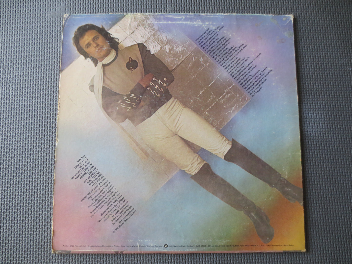 GARY WRIGHT, The DREAM Weaver, Gary Wright Record, Gary Wright Album, Gary Wright Lp, Rock Record, Rock Vinyl, 1975 Records