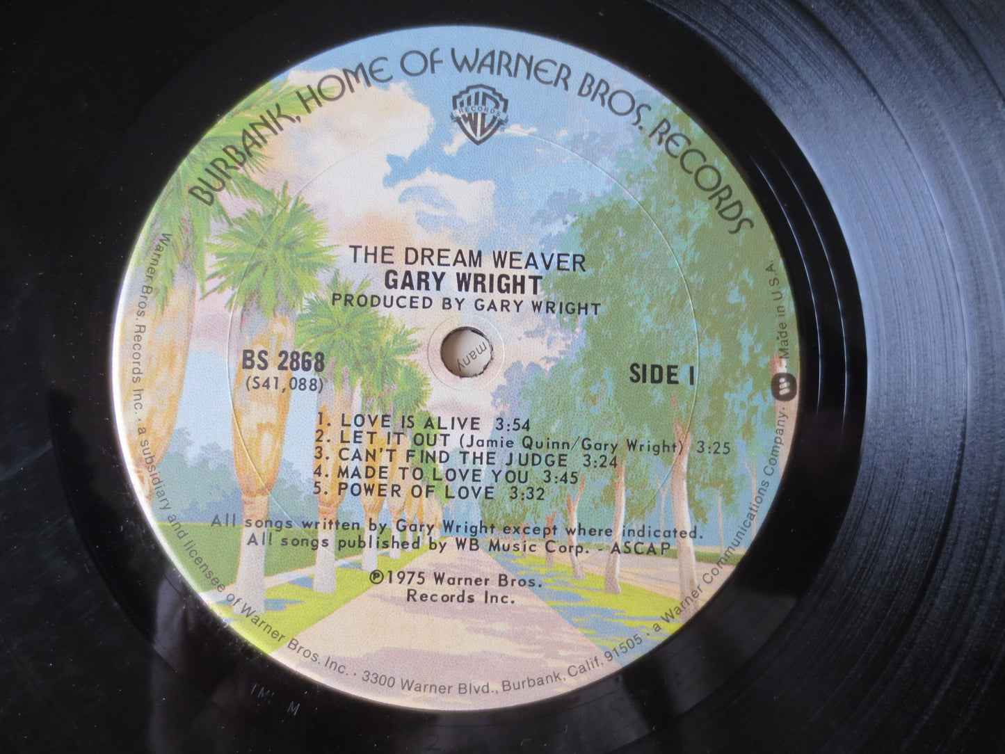 GARY WRIGHT, The DREAM Weaver, Gary Wright Record, Gary Wright Album, Gary Wright Lp, Rock Record, Rock Vinyl, 1975 Records