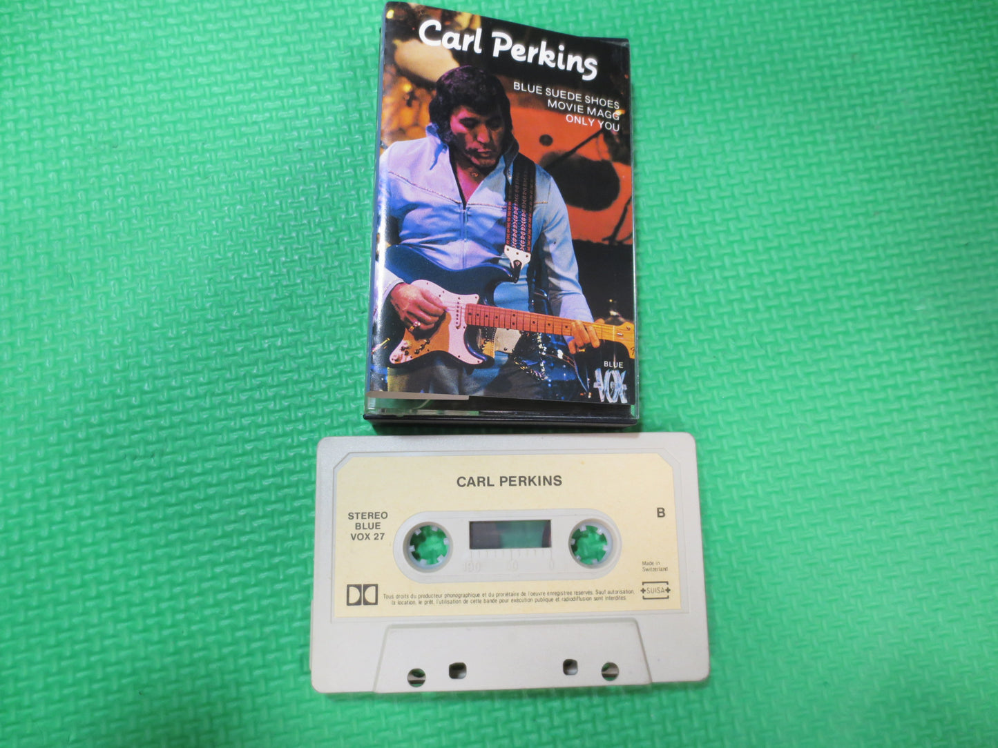 CARL PERKINS Tape, GREATEST Hits Tape, Carl Perkins Album, Carl Perkins Music, Tape Cassette, Rock Cassette, Pop Cassette