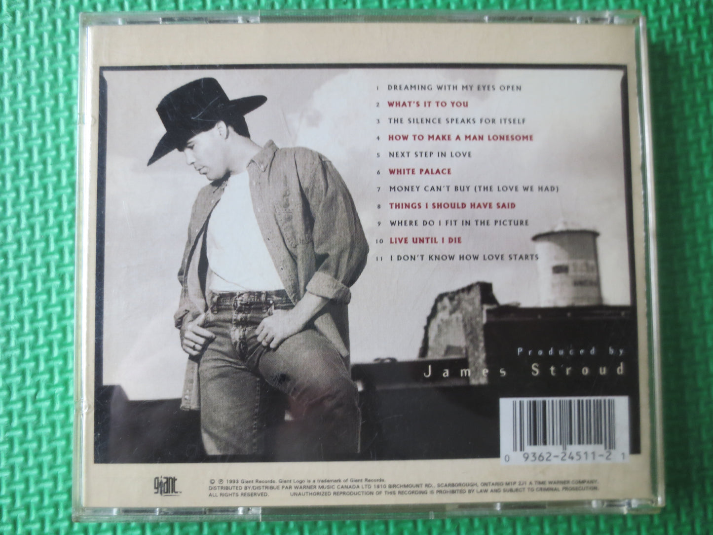 CLAY WALKER, COUNTRY Music Cd, Clay Walker Cd, Music Cd, Clay Walker Lp, Country Cd, Clay Walker Album, Cds, 1993 Compact Disc