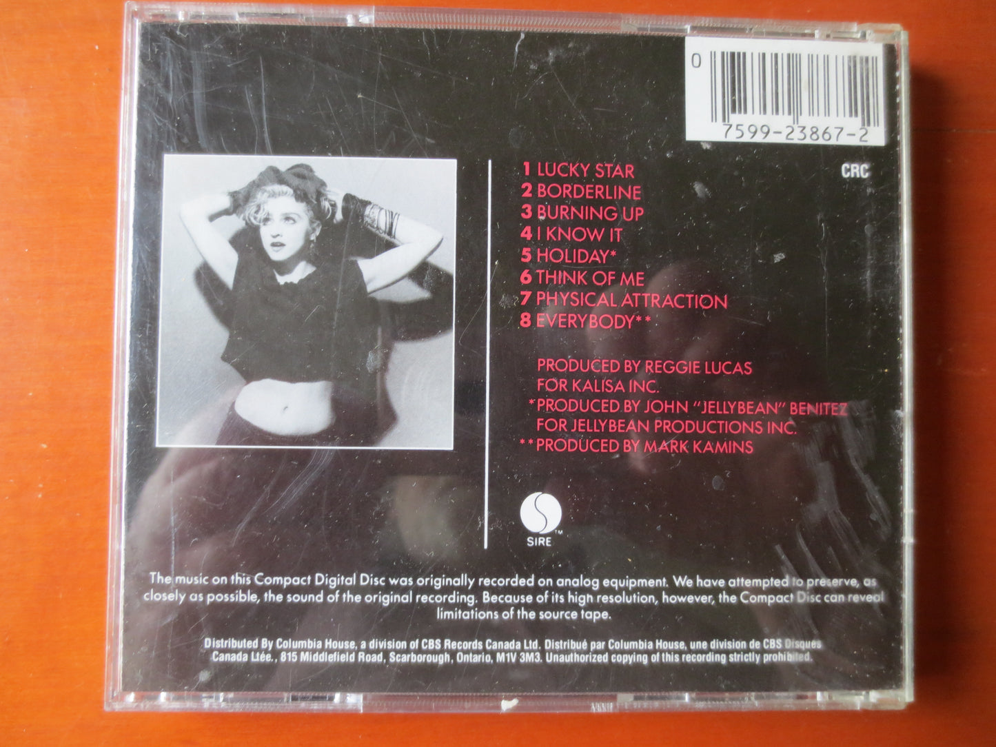 MADONNA, MADONNA Cd, MADONNA Lp, Music Cd, Rock Music Cd, Pop Cd, Disco Cds, Disco lps, Rock, Pop Music Cd, Compact Disc Music