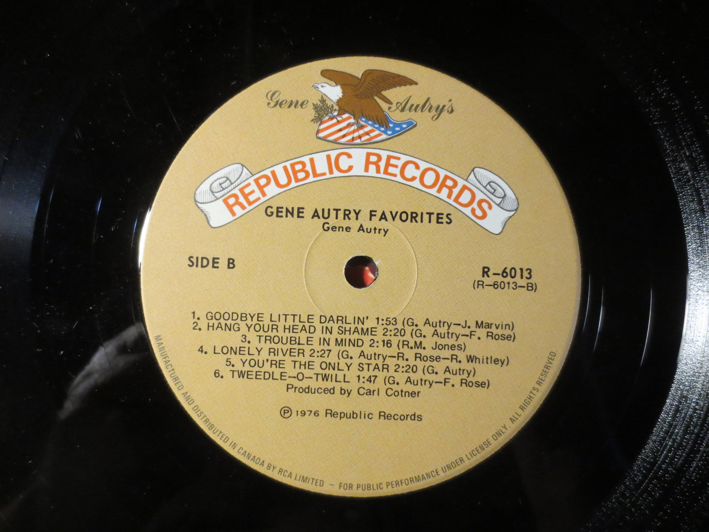 GENE AUTRY, FAVORITES, Country Records, Gene Autry Record, Gene Autry Album Gene Autry Lp, Country Album, Lps, 1976 Records