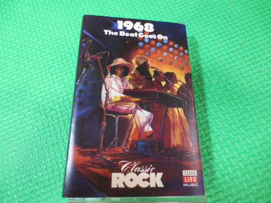 CLASSIC ROCK Tape, The BEAT Goes On, Time Life Tape, 1968 Album, 1968 Music, Tape Cassette, Rock Cassette, 1988 Cassette