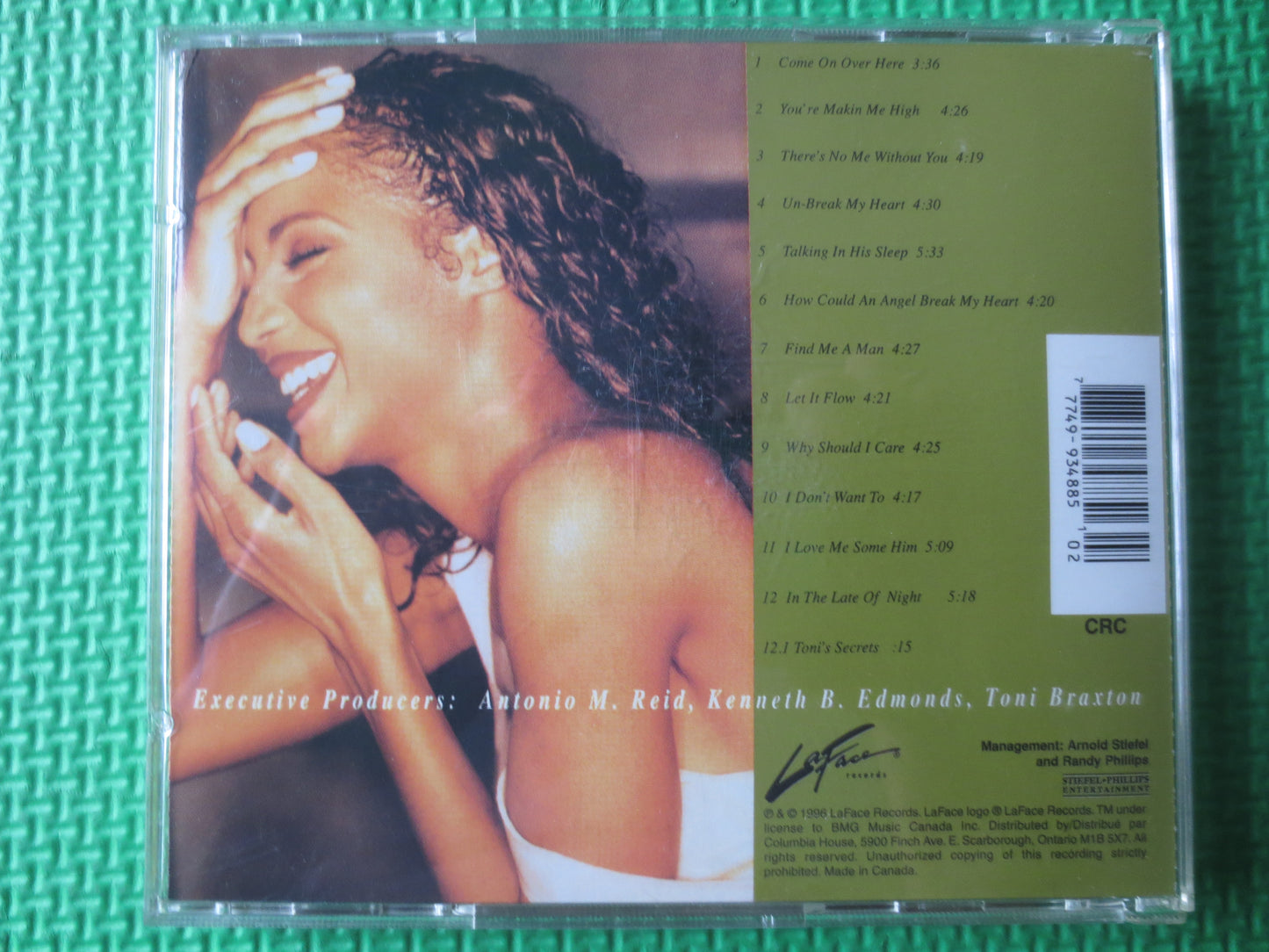 TONI BRAXTON, SECRETS, Toni Braxton Cds, Disco Cds, Dance Cds, Pop Music Cds, Pop Cds, Toni Braxton Songs, 1996 Compact Discs