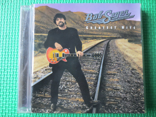 BOB SEGER, GREATEST Hits, Bob Seger Cd, Like A Rock Cd, Bob Seger Lp, Bob Seger Album, Vintage Compact Disc, 1994 Compact Disc