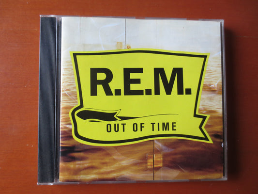 R.E.M., Out of TIME, R.E.M. Cd, R.E.M. Lp, Music Cd, Rock Music Cd, Pop Cd, R.E.M. Song, Rock, Pop Music Cd, 1991 Compact Disc