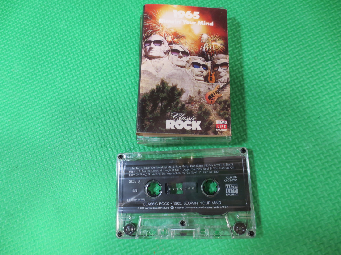 CLASSIC ROCK Tape, Blowin' Your MIND, Time Life Tape, 1965 Album, Tape Cassette, Rock, Classic Rock Cassette, 1990 Cassette