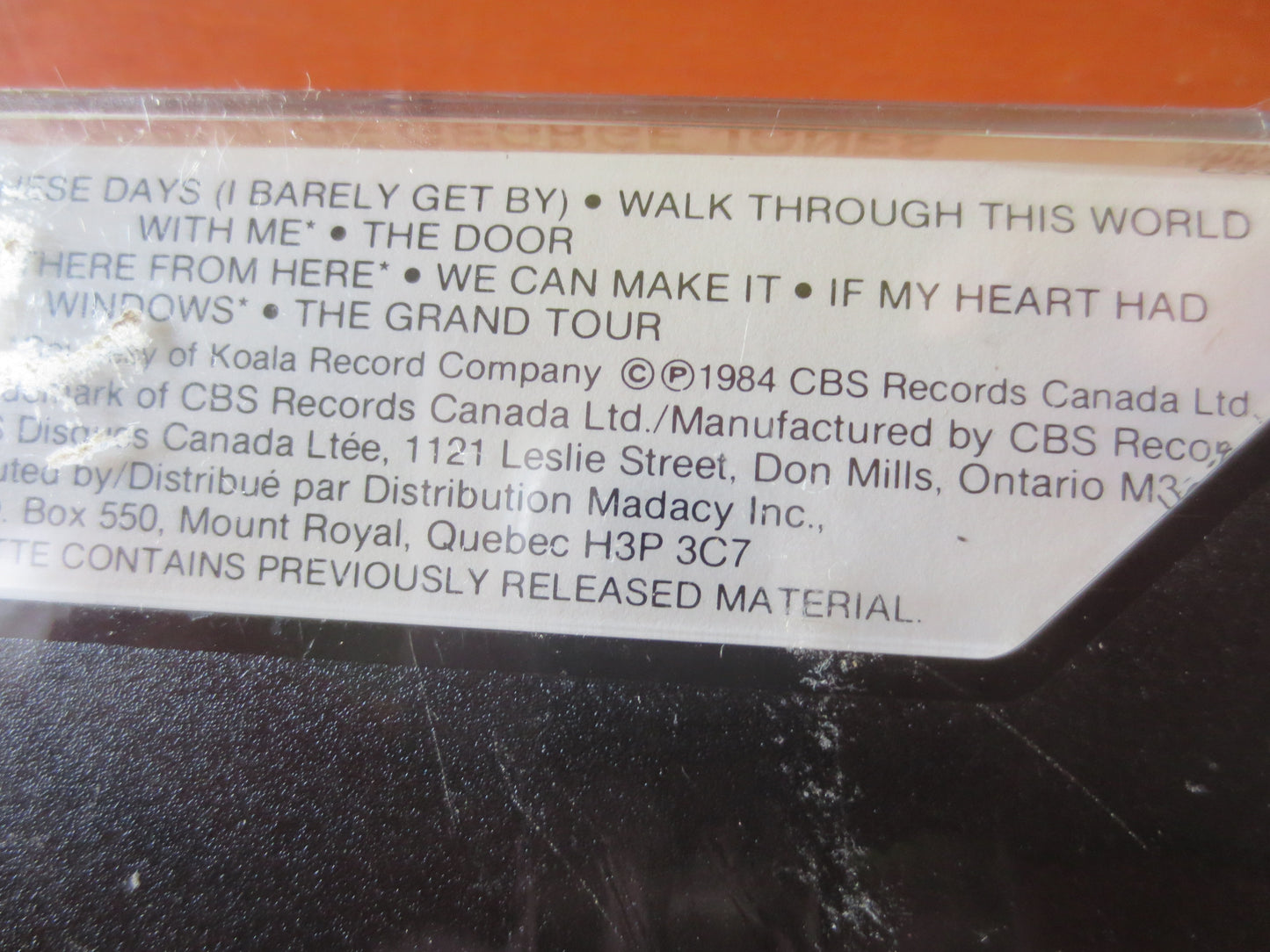 GEORGE JONES, The WORLD of, George Jones Album, Tape Cassette, Country Cassette, Country Tapes, Country lp, Cassette Music