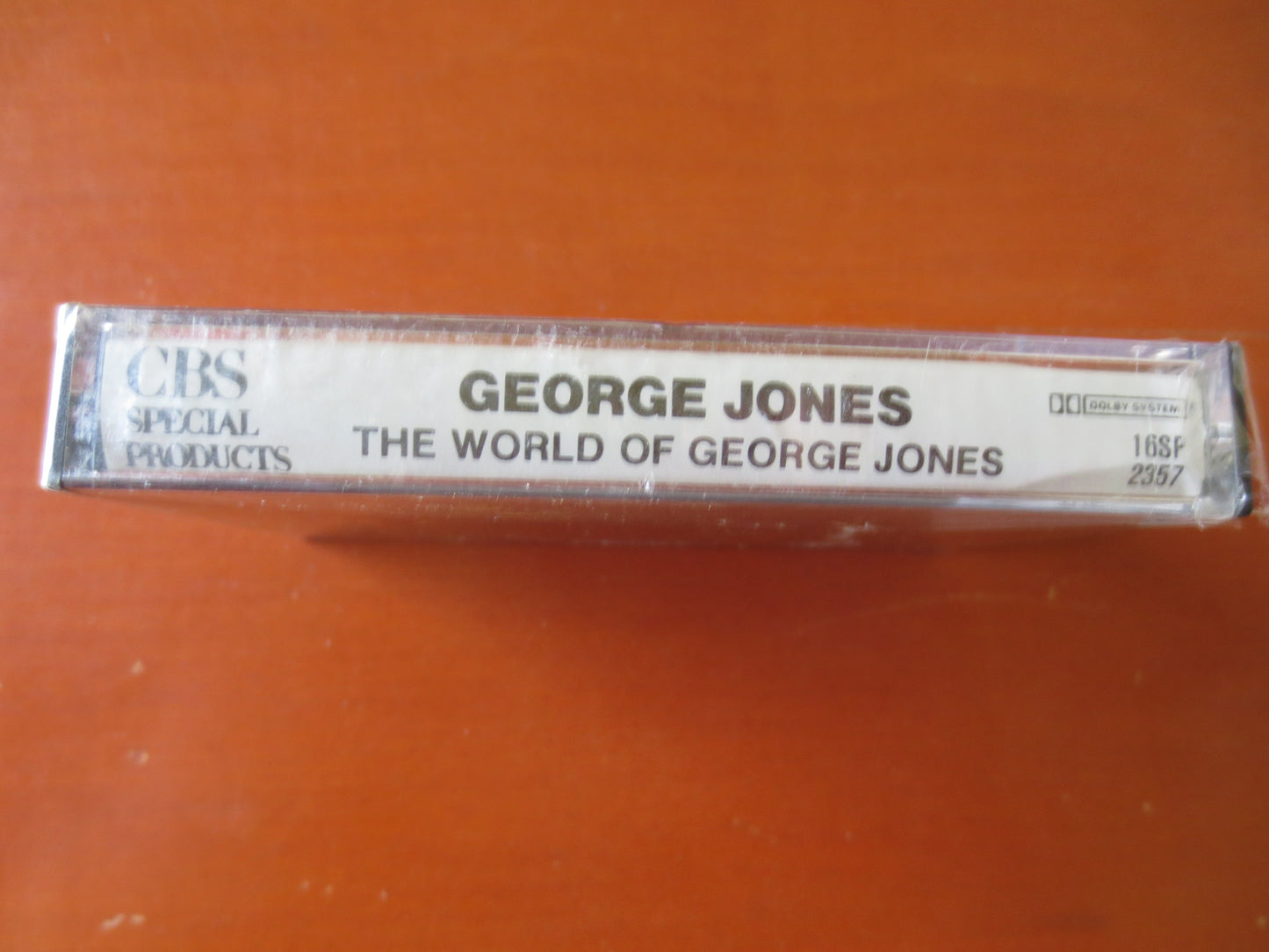 GEORGE JONES, The WORLD of, George Jones Album, Tape Cassette, Country Cassette, Country Tapes, Country lp, Cassette Music