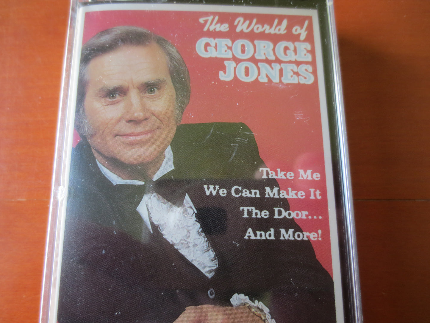 GEORGE JONES, The WORLD of, George Jones Album, Tape Cassette, Country Cassette, Country Tapes, Country lp, Cassette Music