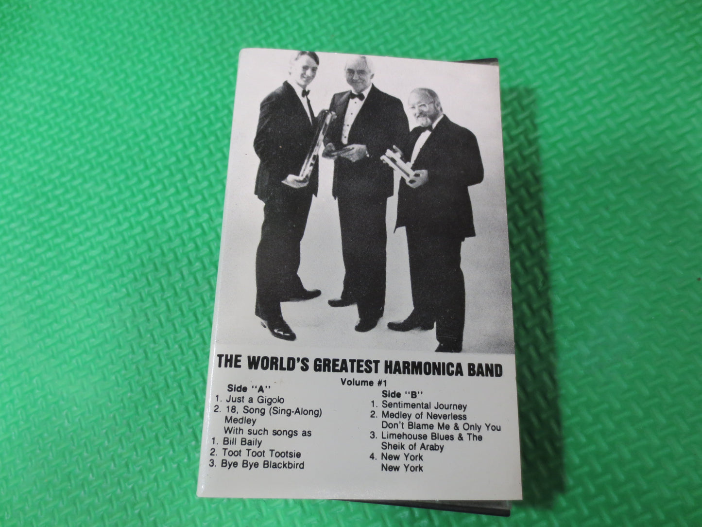 HARMONICA BAND Tape, Worlds GREATEST Tape, Harmonica Album, Harmonica Music, Tape Cassette, Jazz Cassette, Band Cassette