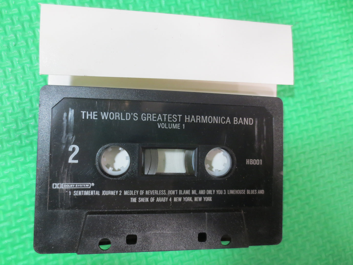 HARMONICA BAND Tape, Worlds GREATEST Tape, Harmonica Album, Harmonica Music, Tape Cassette, Jazz Cassette, Band Cassette