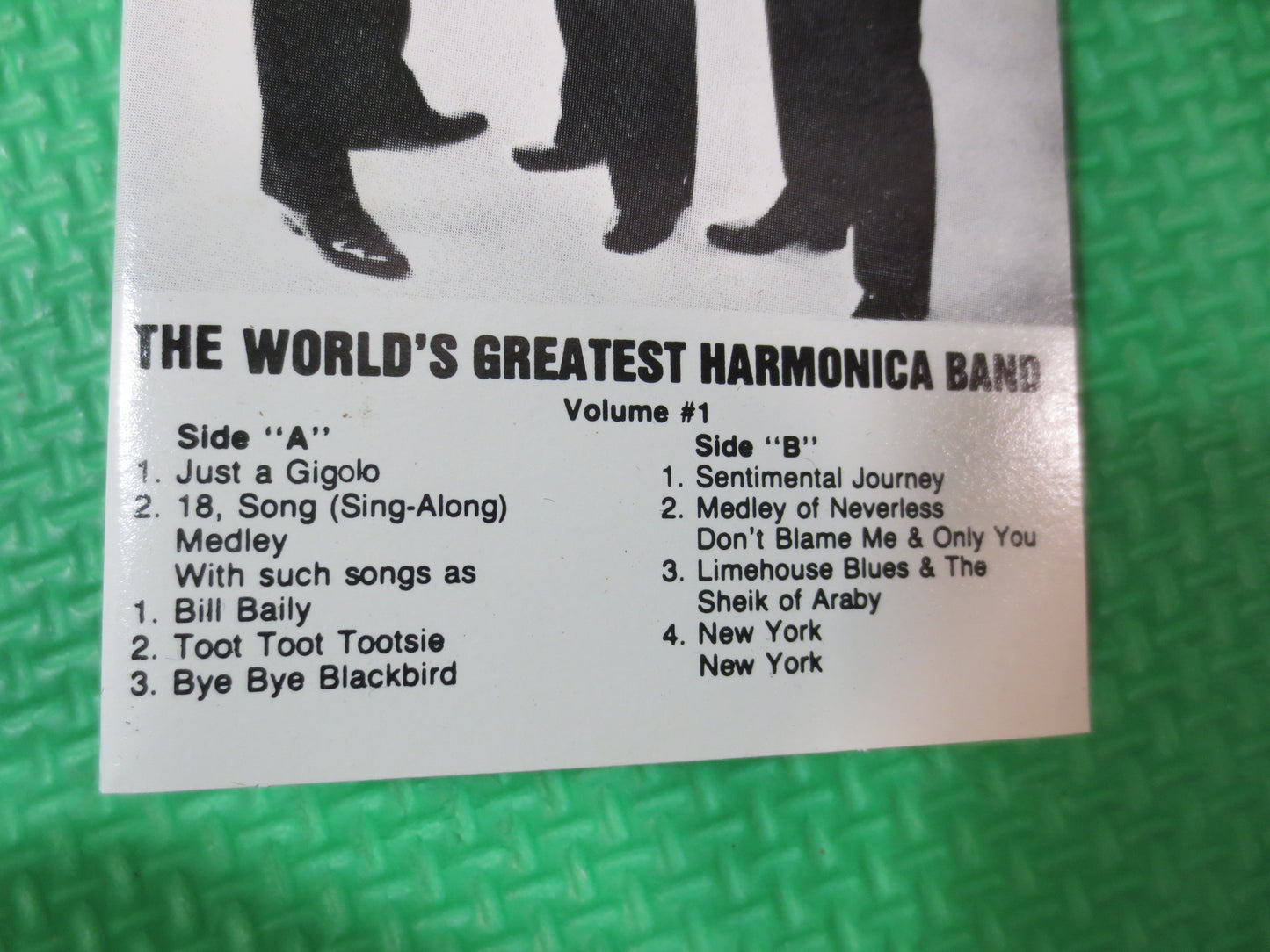 HARMONICA BAND Tape, Worlds GREATEST Tape, Harmonica Album, Harmonica Music, Tape Cassette, Jazz Cassette, Band Cassette