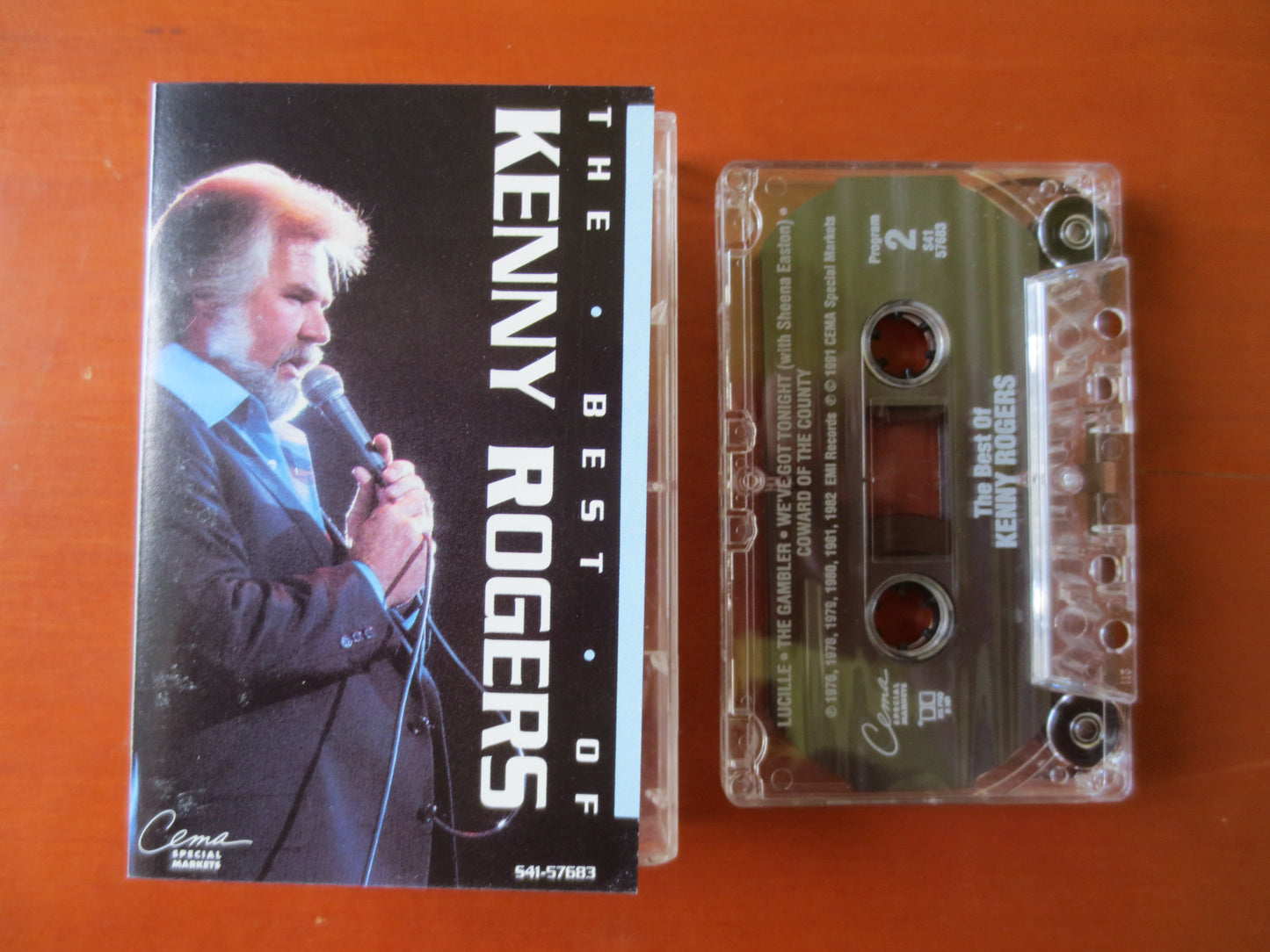KENNY ROGERS, BEST of Albums, Kenny Rogers Tape, Kenny Rogers Album, Country Cassette, Music Tapes, Cassette, Music Cassette