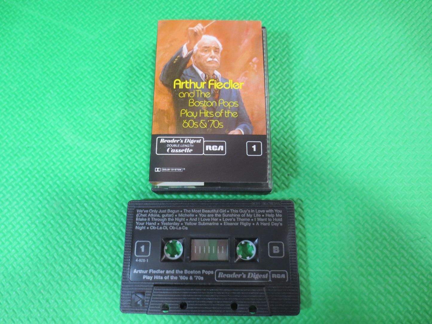 ARTHUR FIEDLER Tape, HITS of the 60's, Arthur Fiedler Album, Arthur Fiedler Music, Tape Cassette, Jazz Lp, Jazz Cassette