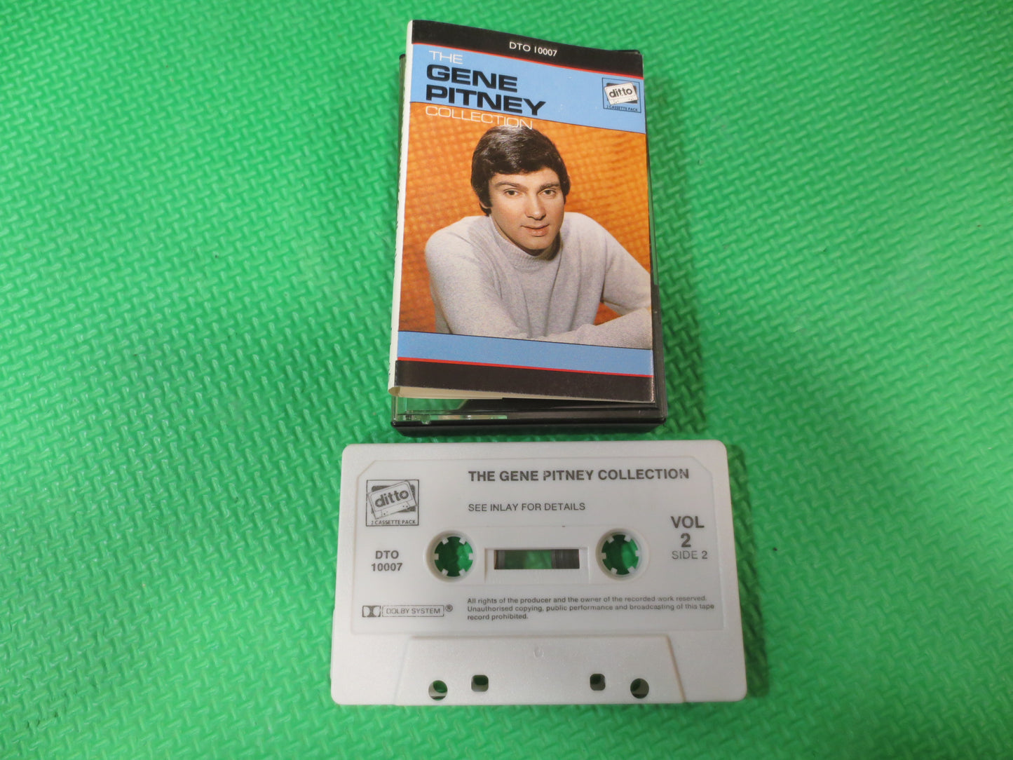 GENE PITNEY Tape, COLLECTION Tape, Gene Pitney Album, Gene Pitney Music, Tape Cassette, Pop Lp, Cassette, Pop Cassette