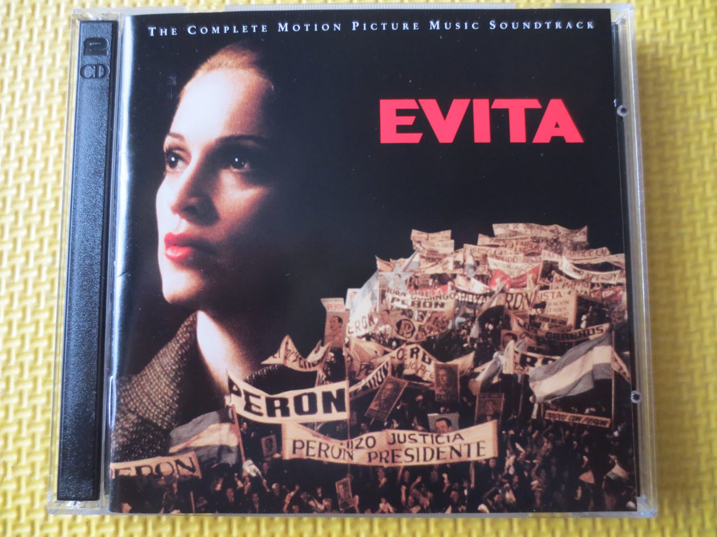 EVITA Cd, EVITA Soundtrack Cd, EVITA Album, Evita Music, Opera Cds, Movie Soundtrack, Musical Theater, Cds, 1996 Compact Disc