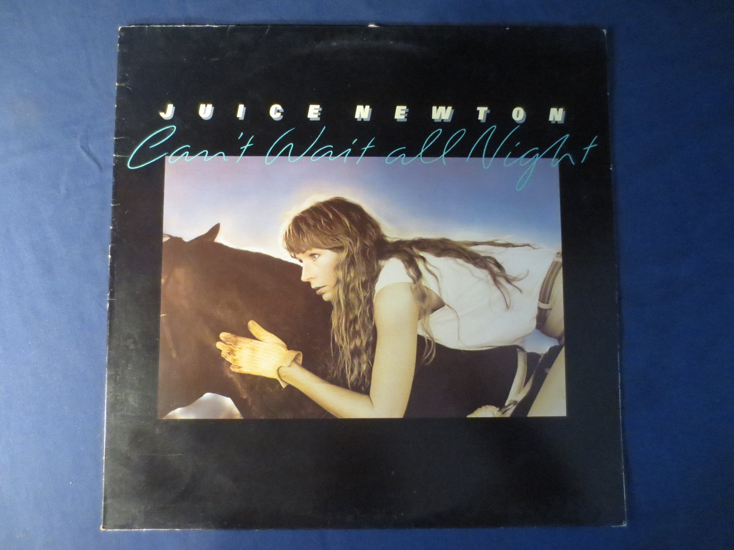 JUICE NEWTON, Can't Wait All Night, Juice Newton Record, Juice Newton Album, Vinyl Records, Pop Records, Lps, 1984 Records