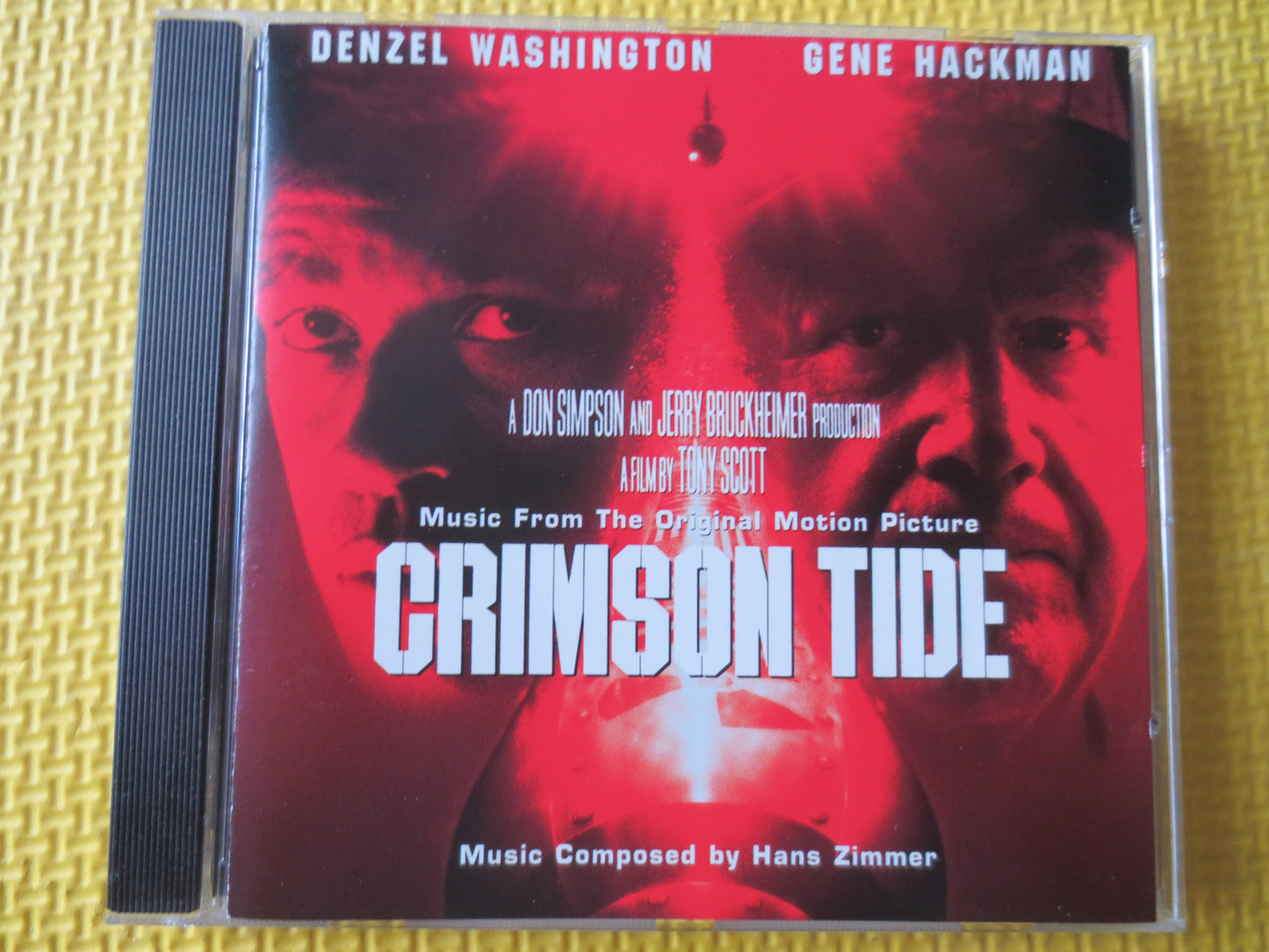 CRIMSON TIDE, MOVIE Cd, Soundtrack Cd, Soundtrack lps, Music Cd, Crimson Tide Cd, Cds, Pop Cd, Pop Music Cd, 1995 Compact Disc