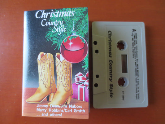 CHRISTMAS, COUNTRY Style, CHRISTMAS Tape, Christmas Album, Christmas Cassette, Music Tapes, Cassettes, Music Cassette