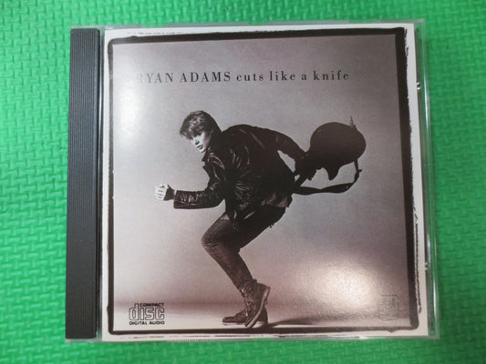 BRYAN ADAMS, Cuts LIKE a Knife, Bryan Adams Cd, Rock Cd, Cd Rock, Bryan Adams Lp, Classic Rock Cd, Vintage Rock, 1983 Records