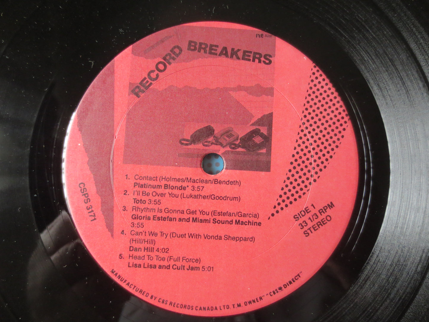 NORTHERN TELECOM, RECORD Breakers, Novelty Albums, Rock Record, Novelty Record, Promo Albums, Vinyl lp, lps, 1988 Records