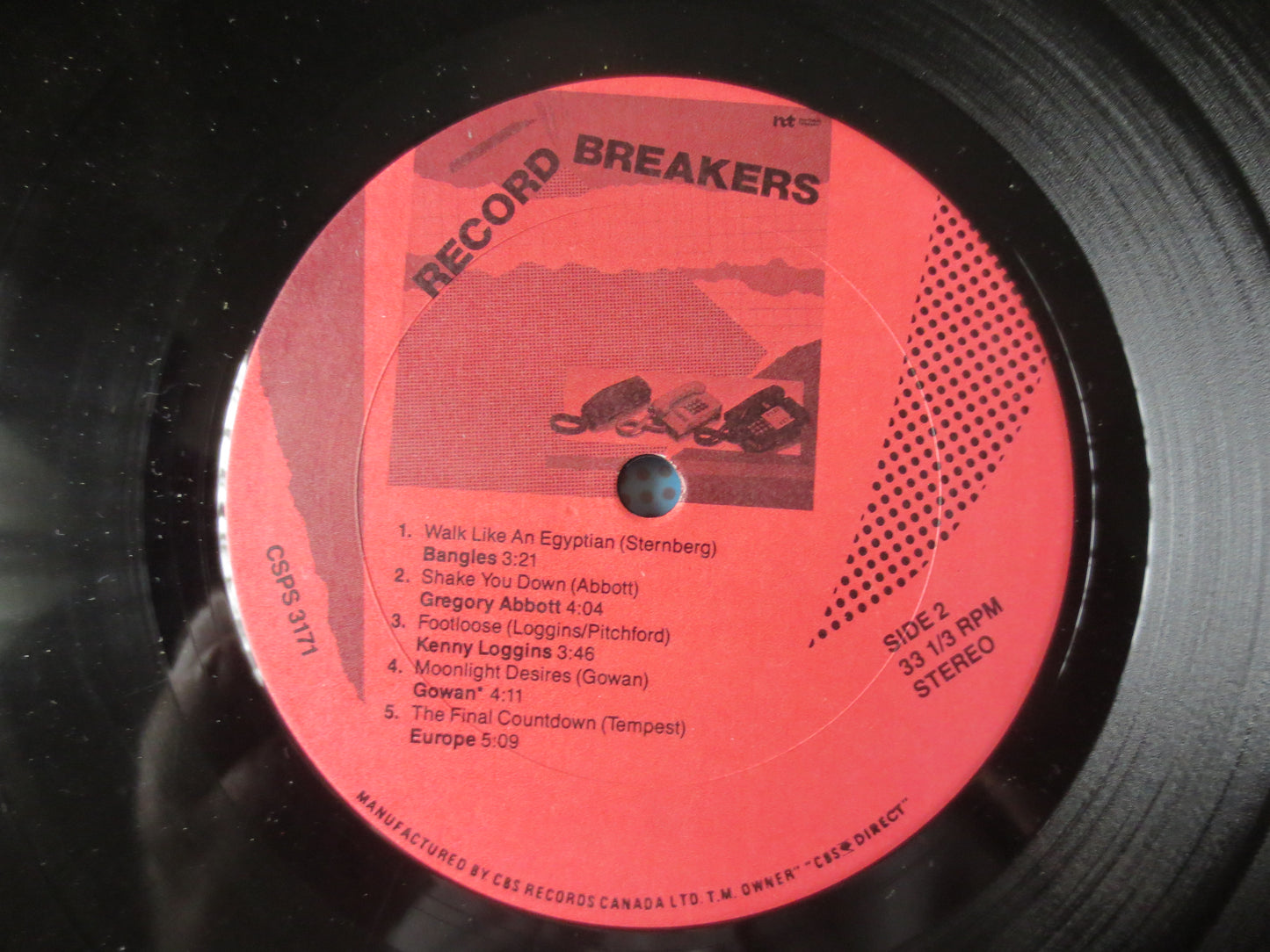 NORTHERN TELECOM, RECORD Breakers, Novelty Albums, Rock Record, Novelty Record, Promo Albums, Vinyl lp, lps, 1988 Records