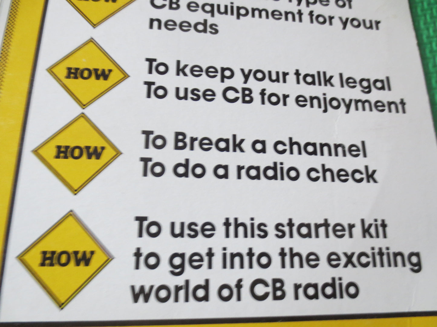 CB RADIO, How to use a Cb, NOVELTY Album, Cb Radio Record, Novelty Record, Cb Radio Album, Cb Radio Lp, lps, 1976 Records