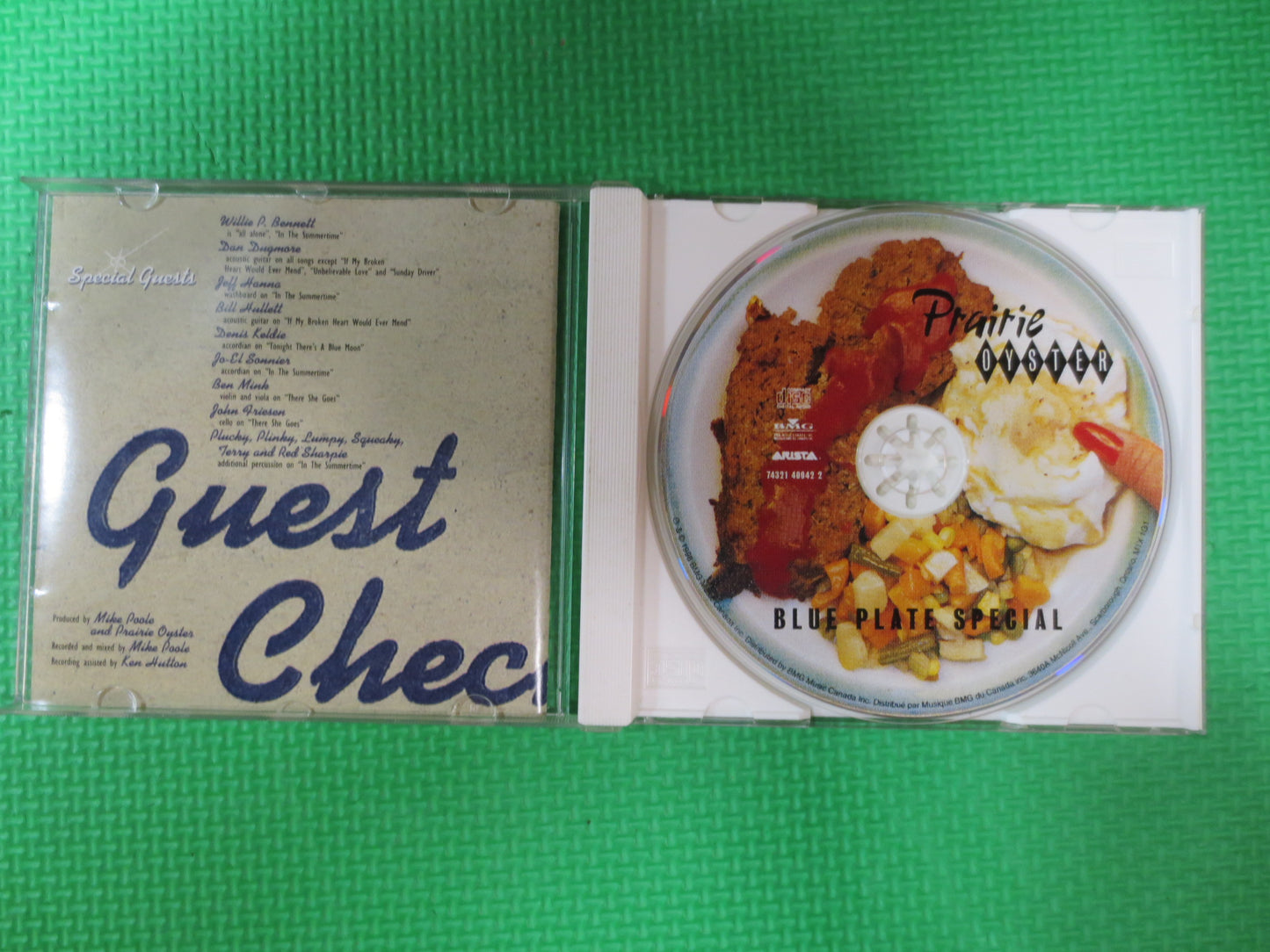 PRAIRIE OYSTER, Prairie Oyster Cd, Blue Plate SPECIAL, Country Cd, Pop Cd, Country Lp, Country Album, 1986 Compact Discs