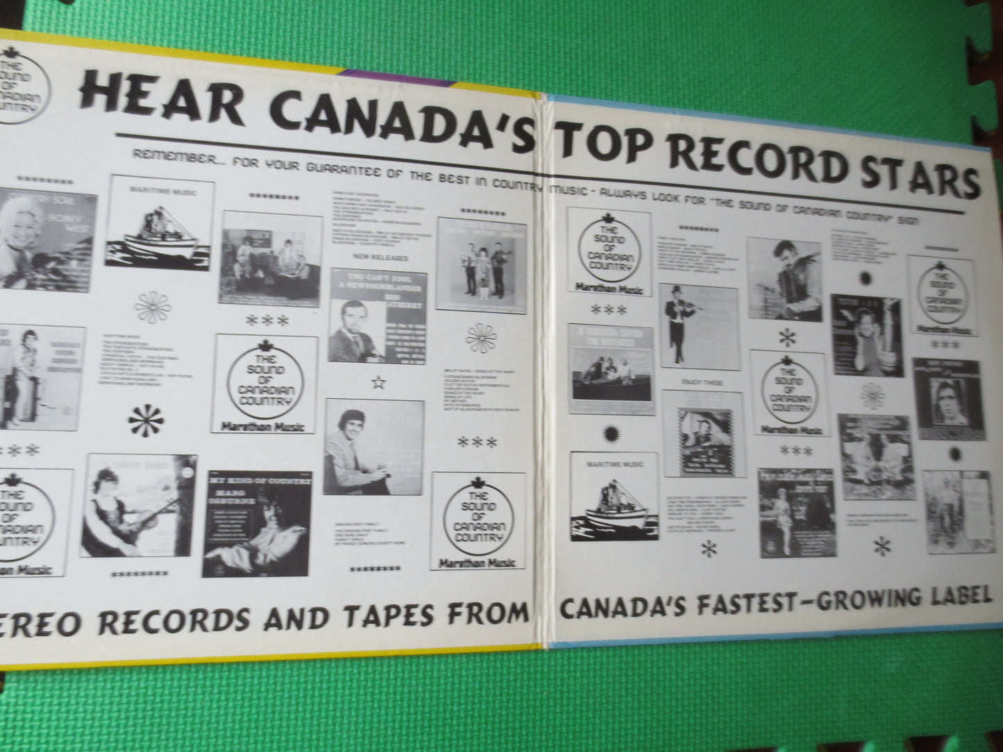 COUNTRY Records, Canadian COUNTRY, COUNTRY Hits, Country Albums, Country Music, Country Lp's, Vinyl Record, 1972 Records