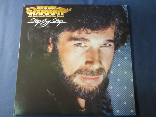 EDDIE RABBITT, Step By Step, Country Records, Vintage Vinyl, Record Vinyl, Records, Vinyl Record, Vinyl Lp, 1981 Records