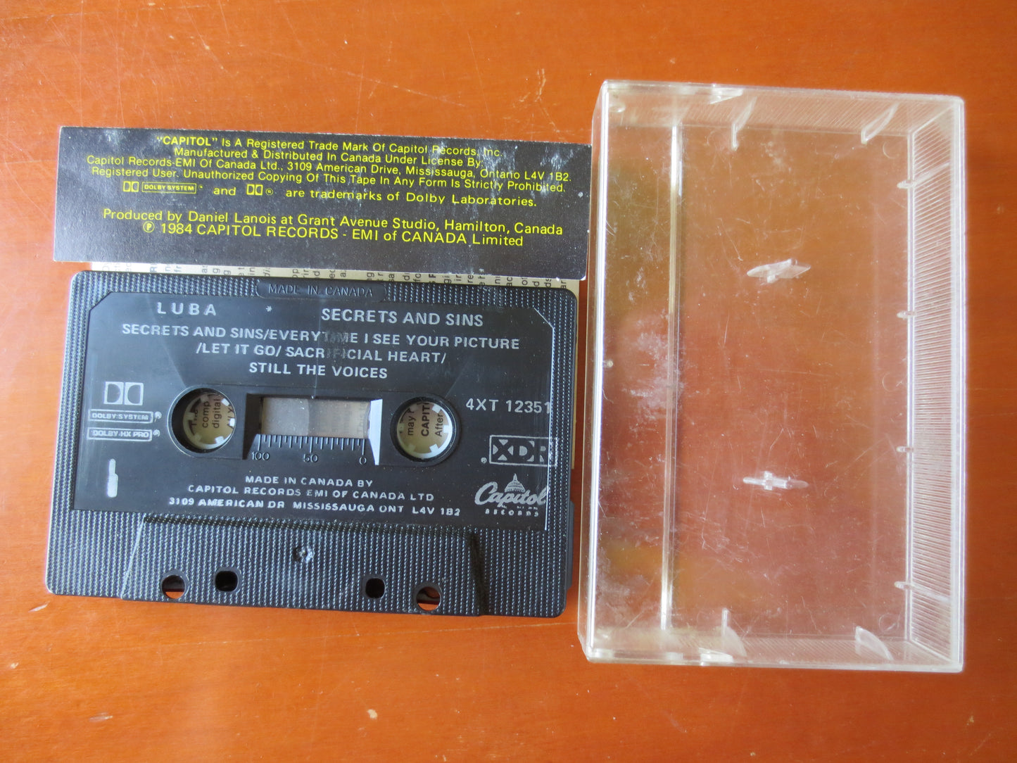 LUBA, SECRETS And SINS, Luba Tape, Luba Album, Tape Cassette, Luba Cassette, Music Cassette, Vintage Tapes, Cassette Music