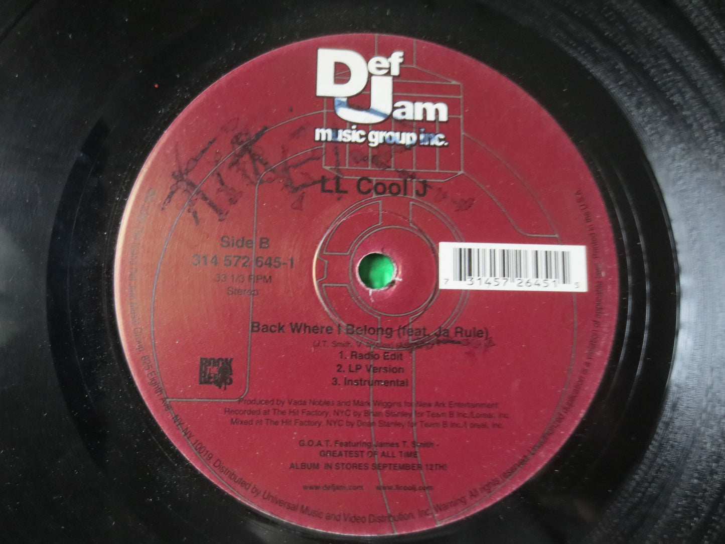 LL COOL J, Take It Off, LL Cool J Albums, Ll Cool J records, Ll Cool J lps, Rap Albums, Rap lps, Rap Records, 2000 Records