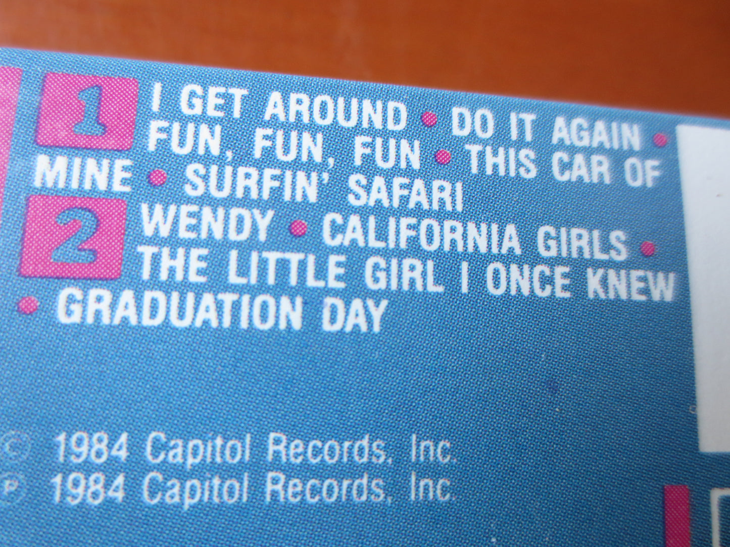 BEACH BOYS, Do It Again, BEACH Boys Tape, Beach Boys Album, Tape Cassette, Taped Music, Beach Boys Cassette, Cassette Music