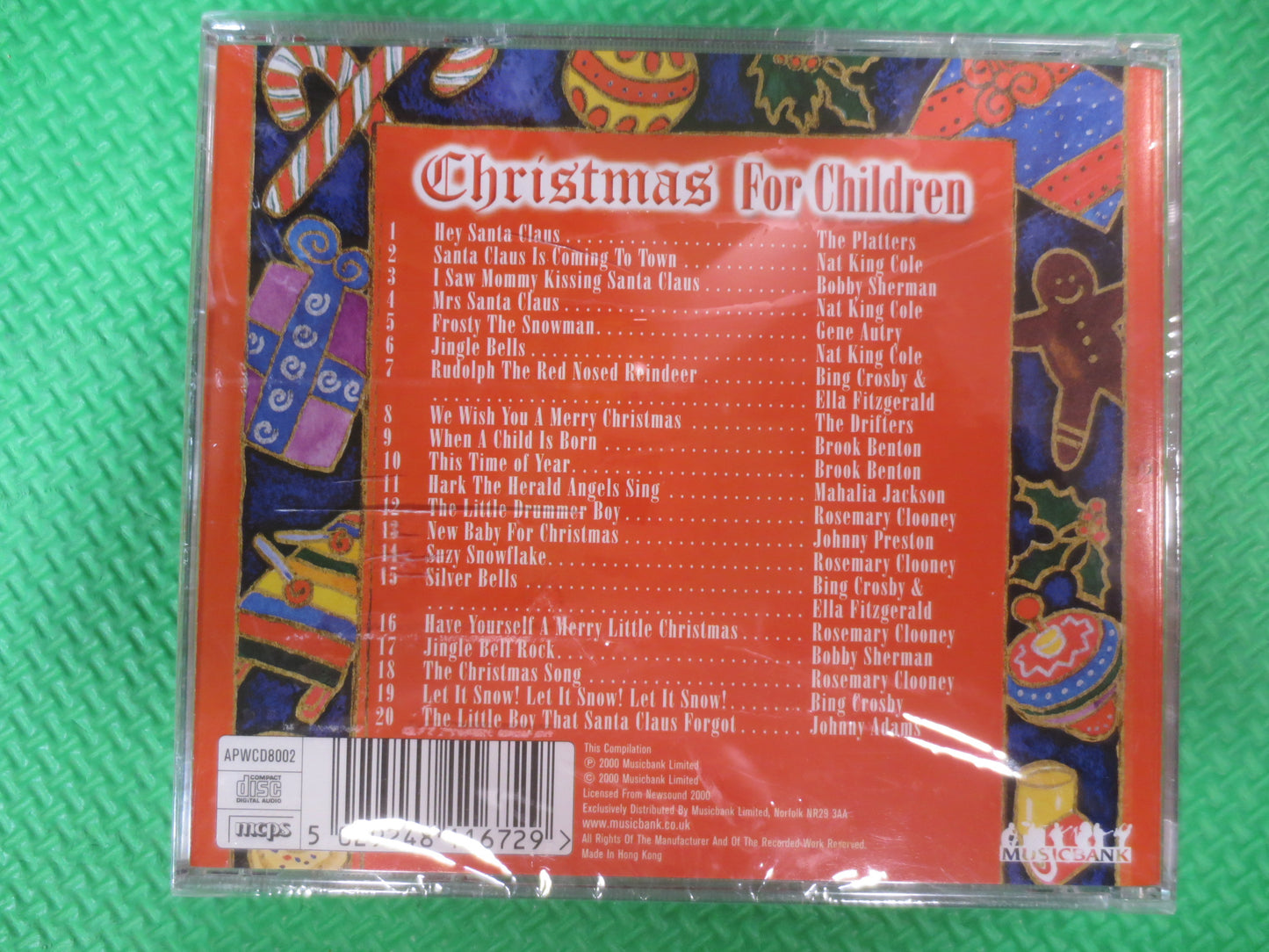 CHRISTMAS For CHILDREN, CHRISTMAS Cd, Childrens Cd, Christmas For Kids, Kids Cd, Vintage Music Cd, 2000  Compact Disc