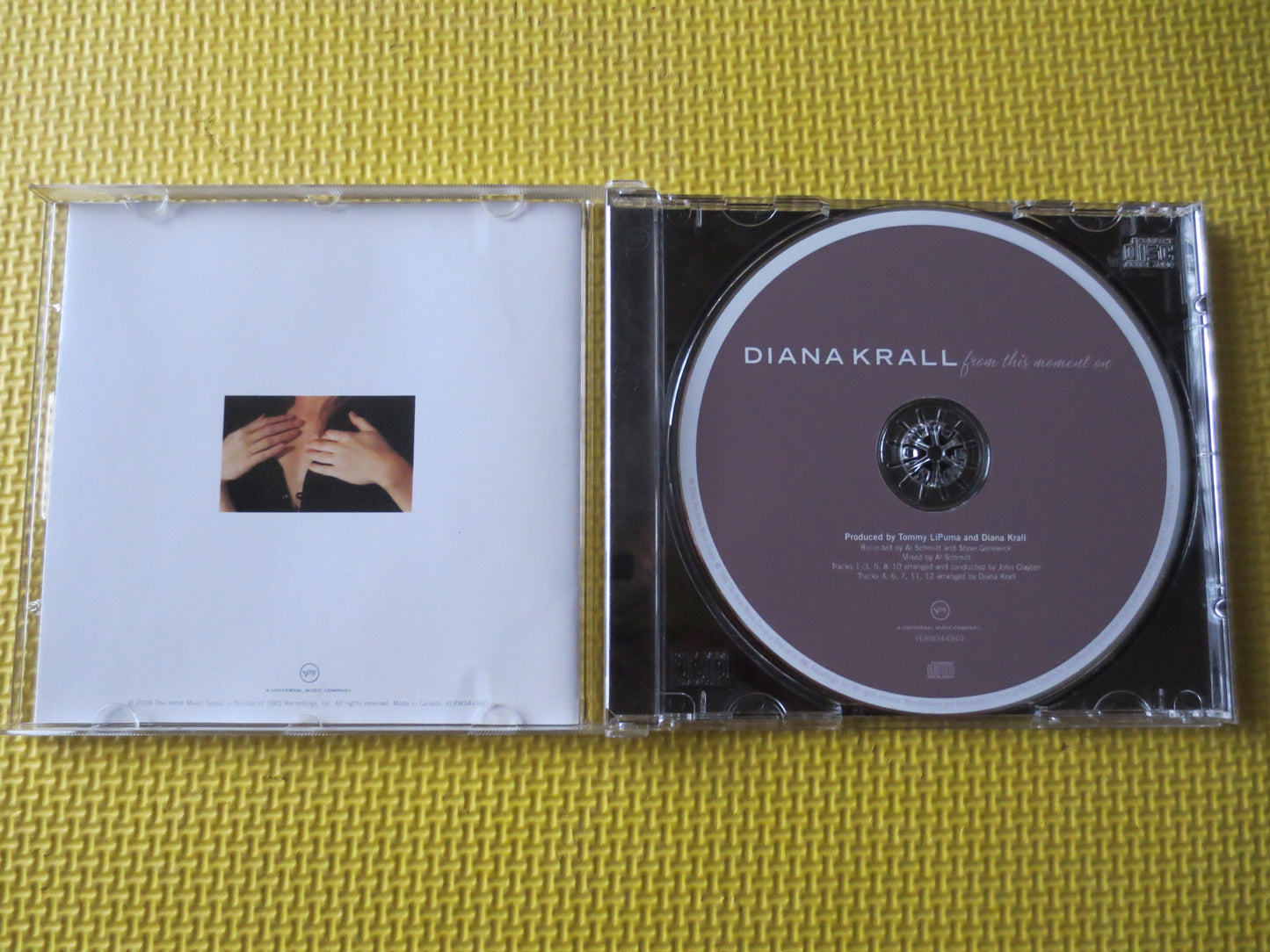 Vintage Cds, DIANA KRALL, From This MOMENT On, Diana Krall Cd, Jazz Music Cd, Piano Music, Diana Krall Lp, Music, Cds, Jazz Compact Discs