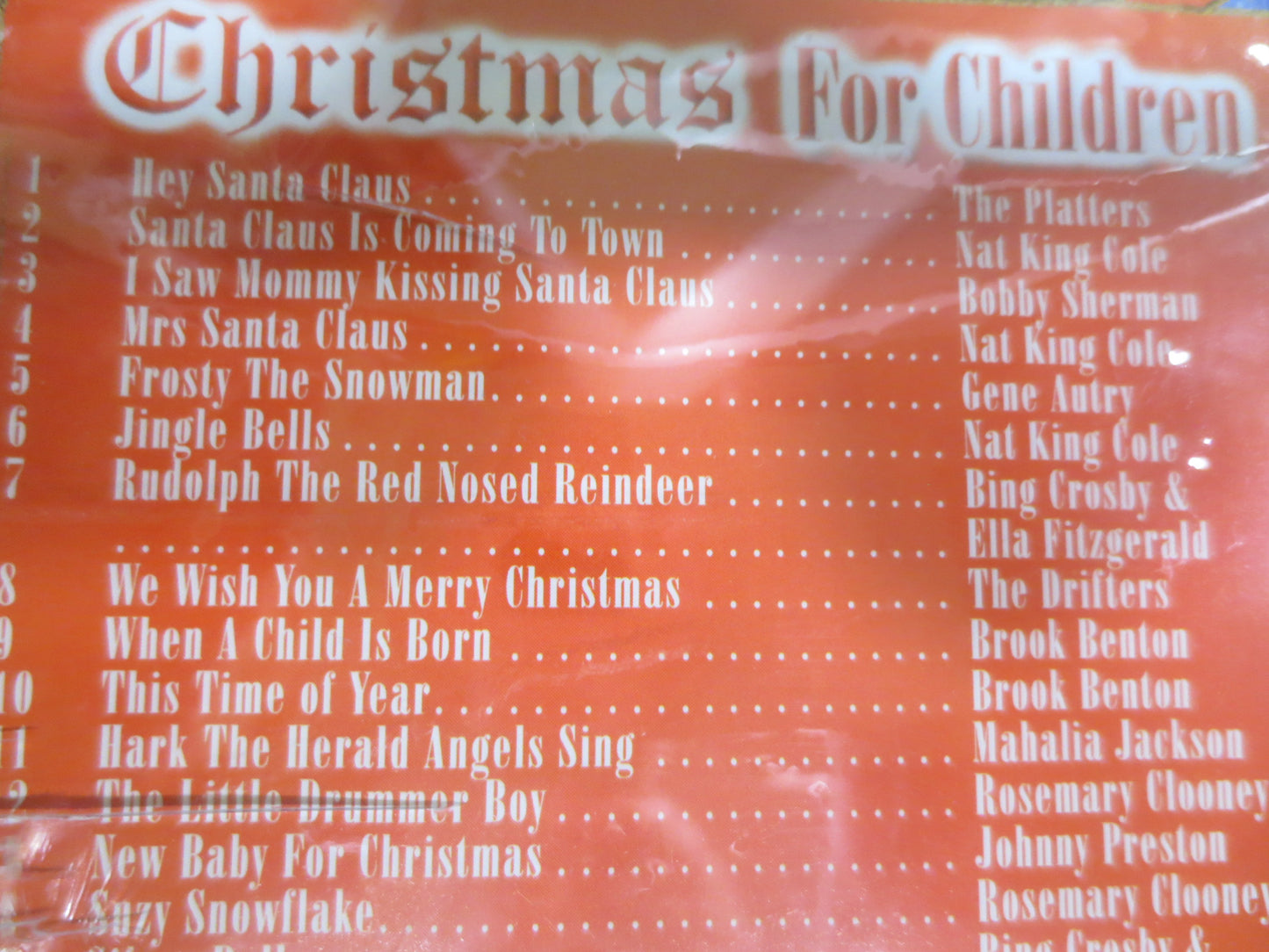 CHRISTMAS For CHILDREN, CHRISTMAS Cd, Childrens Cd, Christmas For Kids, Kids Cd, Vintage Music Cd, 2000  Compact Disc