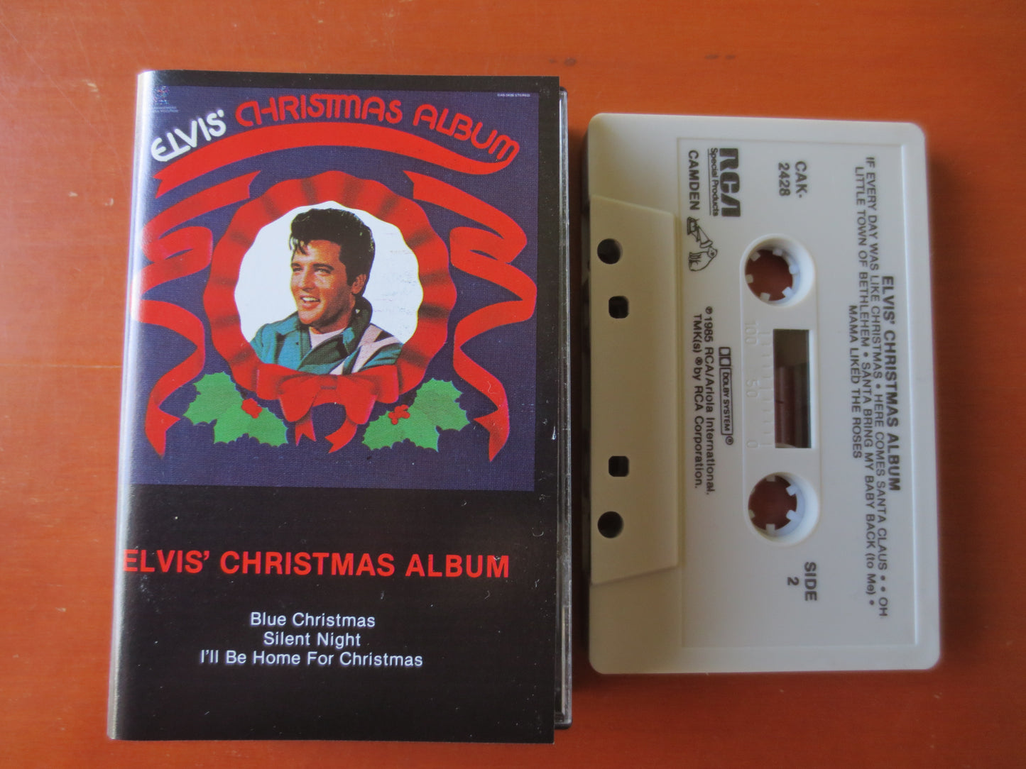 ELVIS PRESLEY, CHRISTMAS Tape, Elvis Presley Album, Elvis Presley Cassette, Tape Cassette, Cassette Music, Pop Cassette